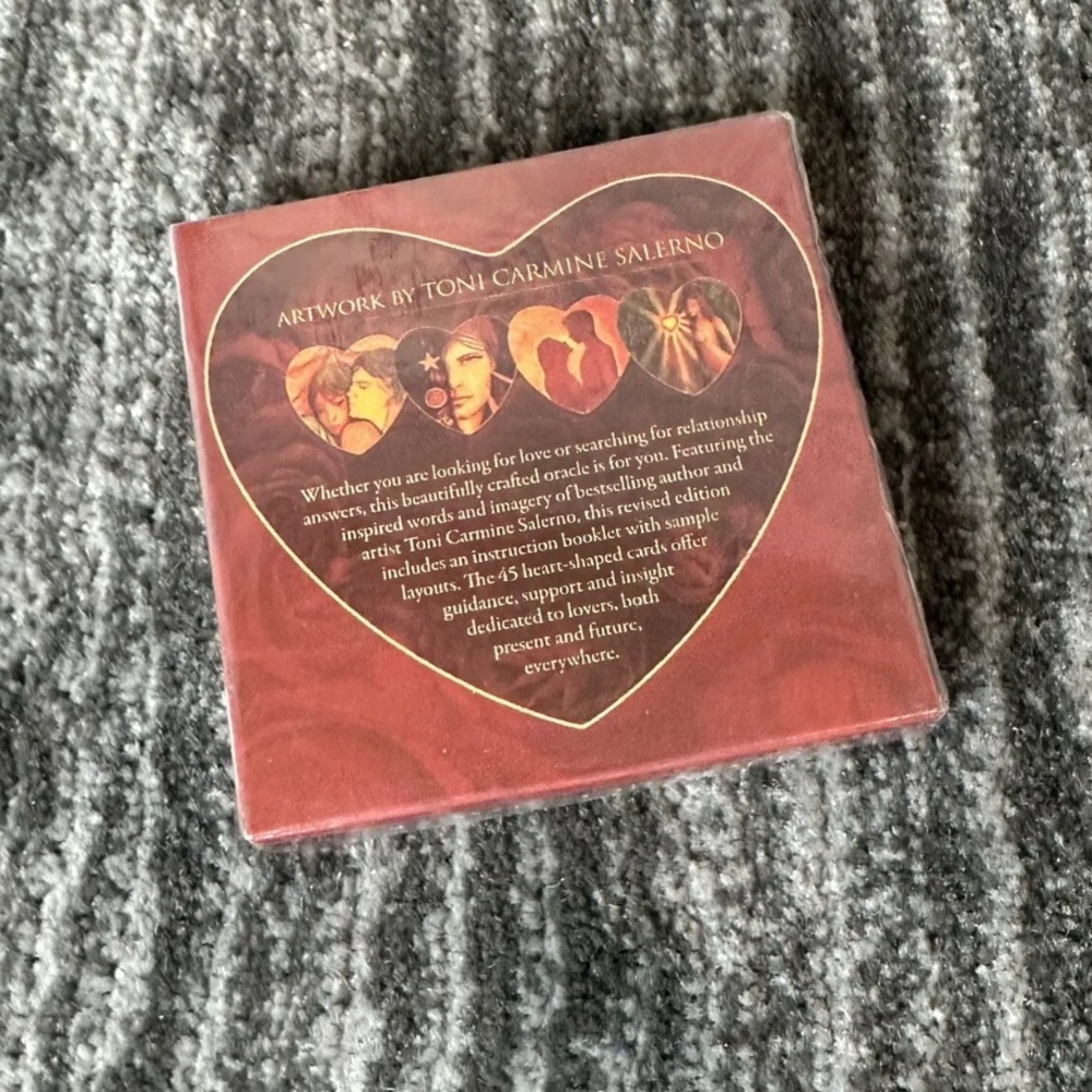 Tarot Cards Lovers Oracle Daily Guidance Card Deck Table Game Heart Shaped New